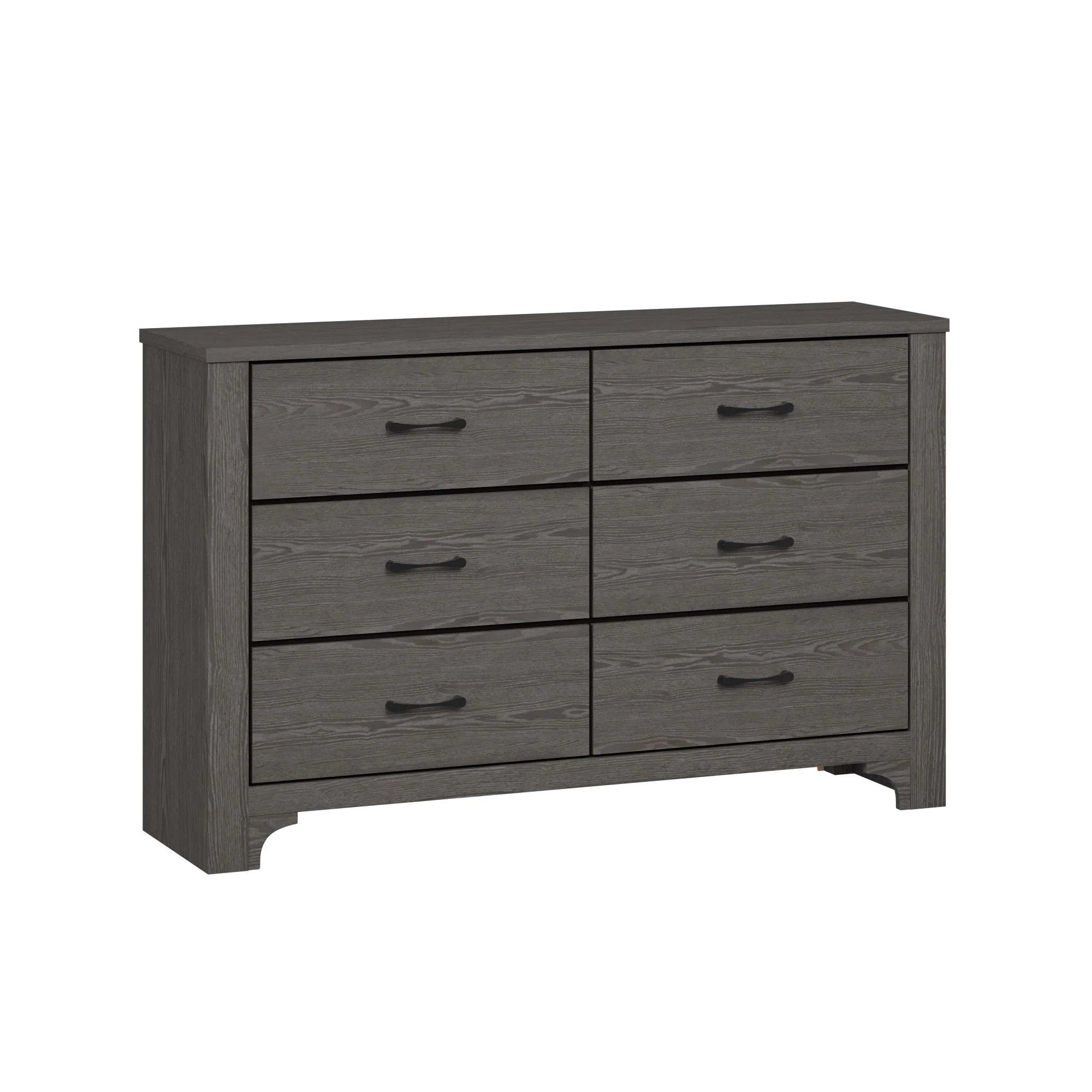 6 Drawer Dresser - Brown - Image 2