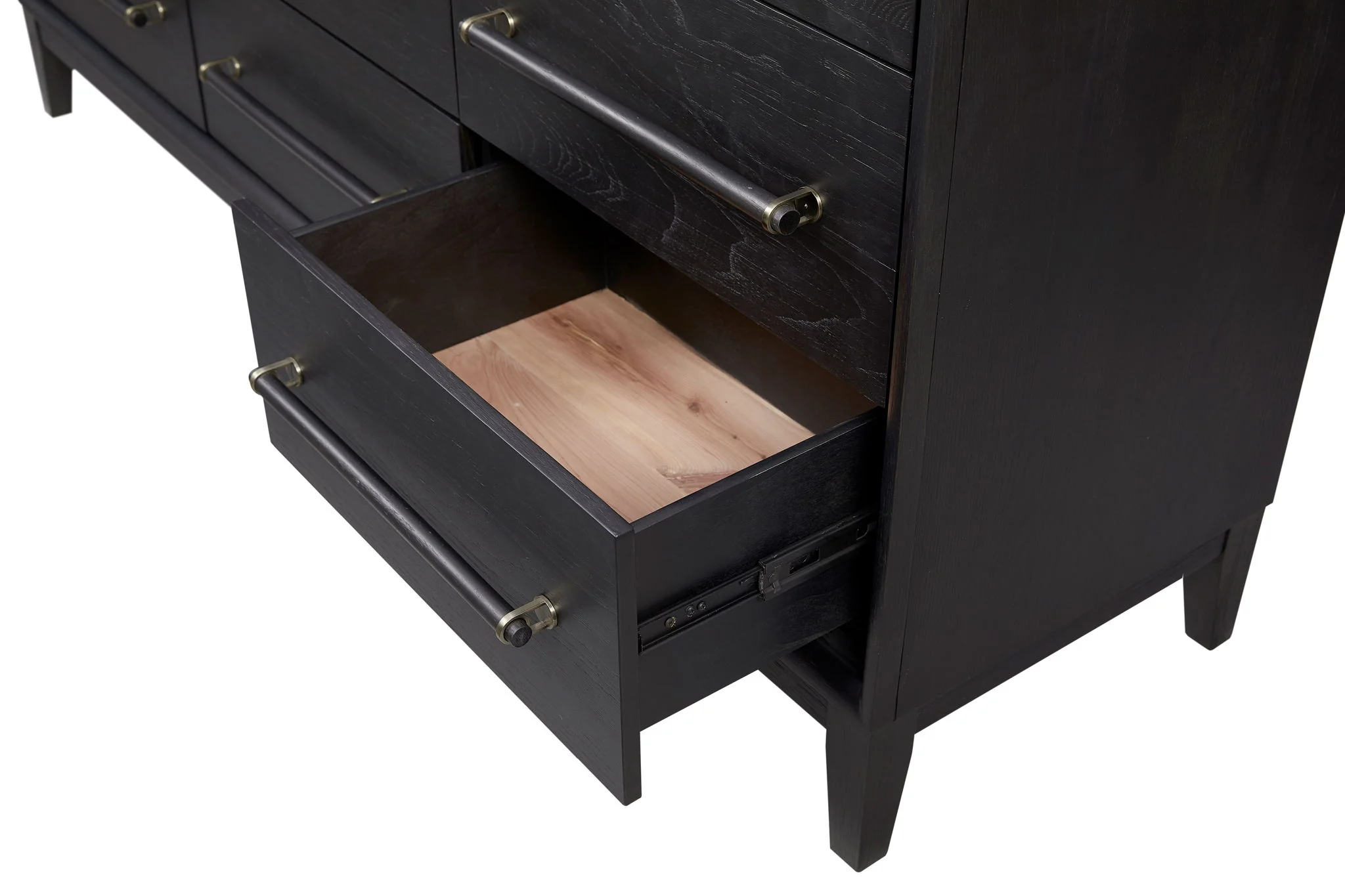 9 Drawer Dresser - Black - Image 3