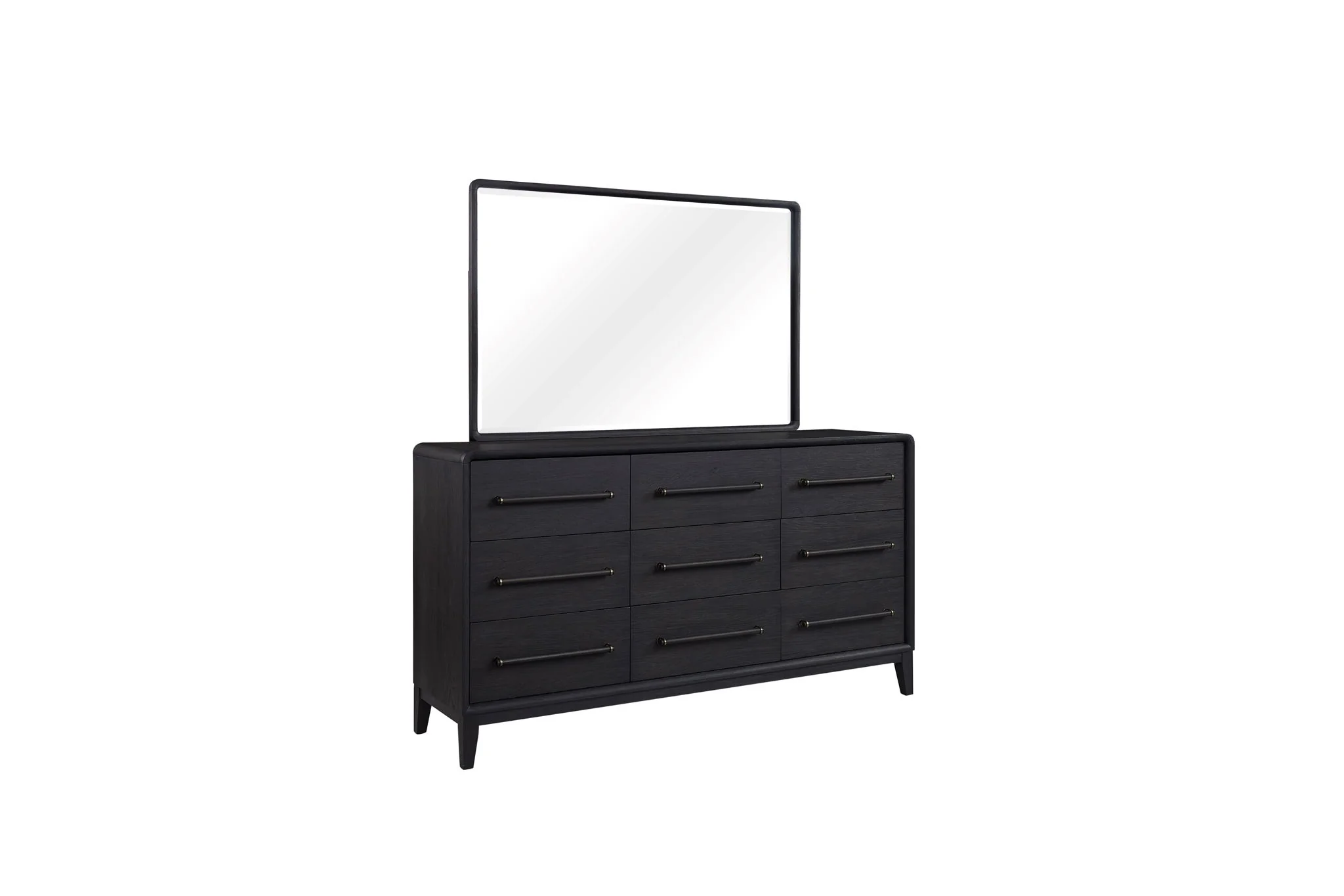 9 Drawer Dresser - Black - Image 4