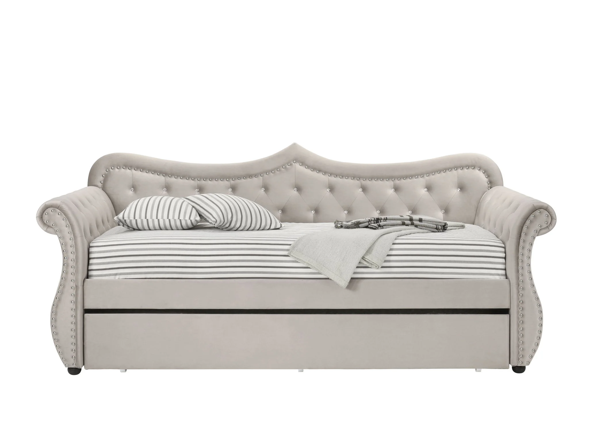 Adkins - Twin Daybed With Trundle - Beige - Image 3