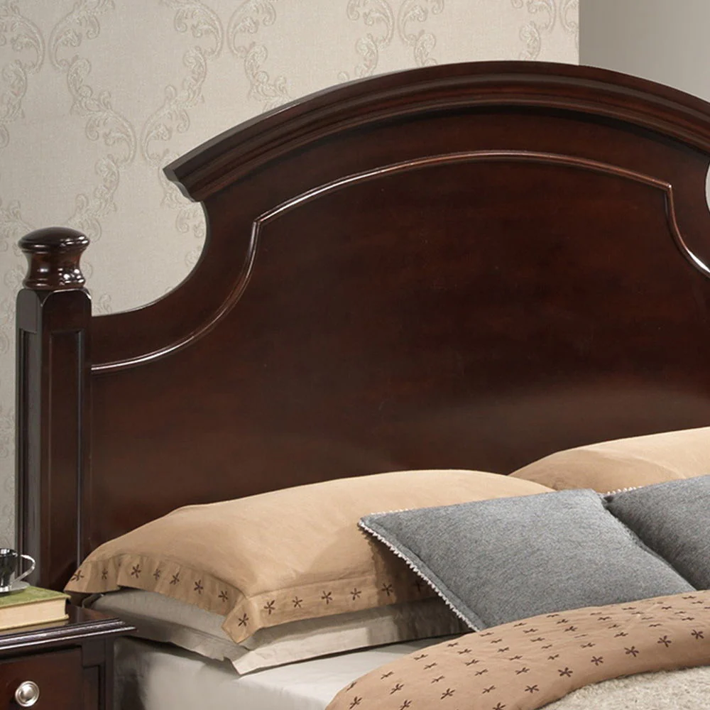 Bed Hand Carved Traditional - Image 3