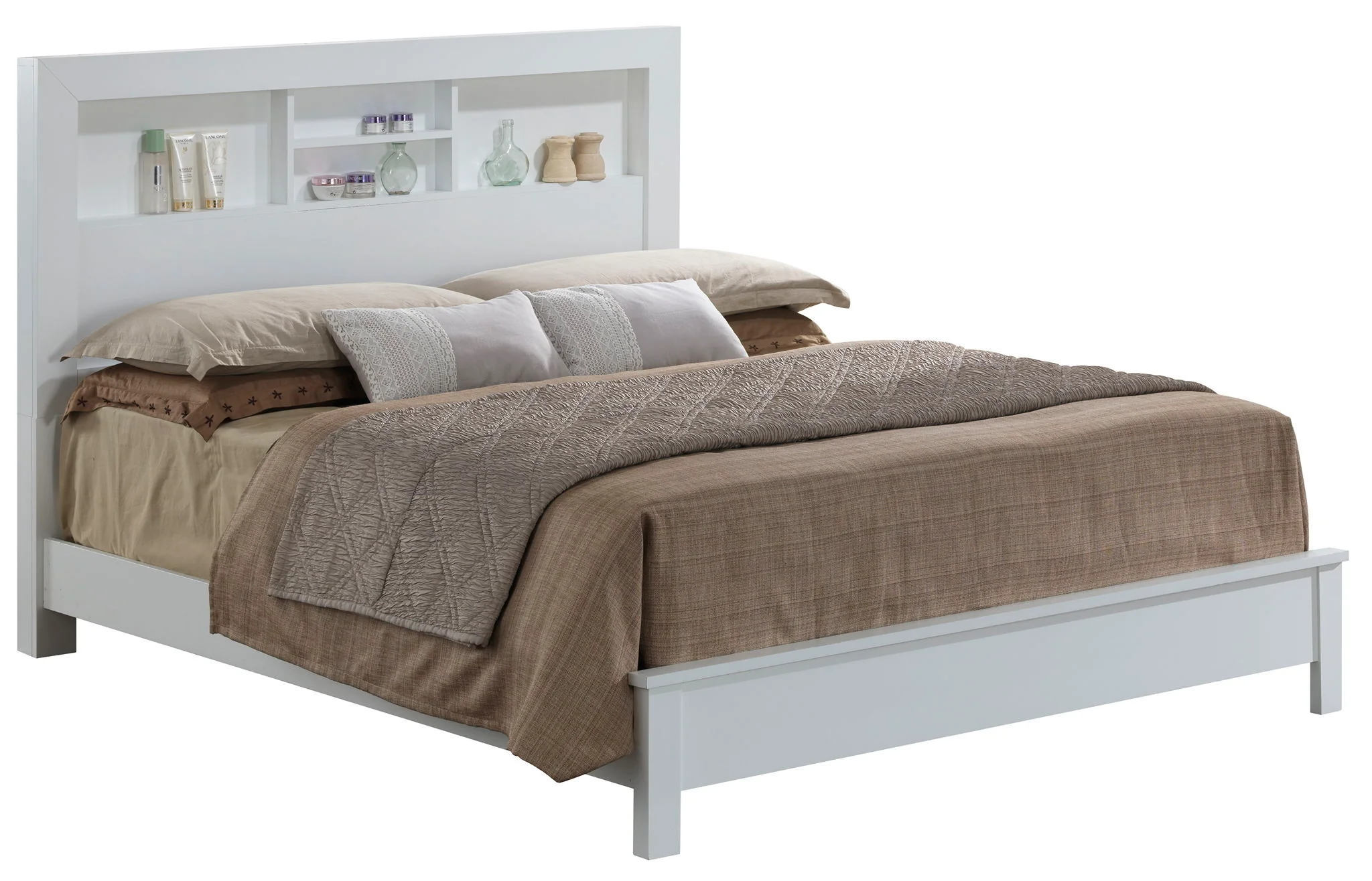 Bed With Transitional Design Stylish - Image 7