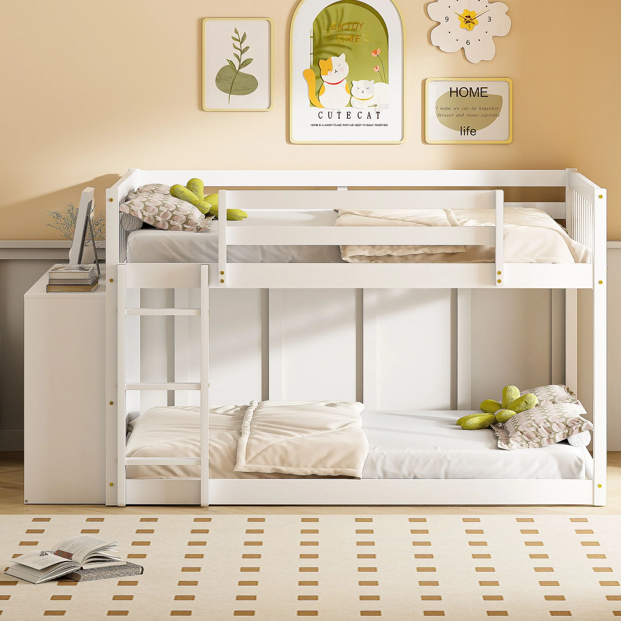 Bunk Bed With 4 Drawers And 3 Shelves - Image 10