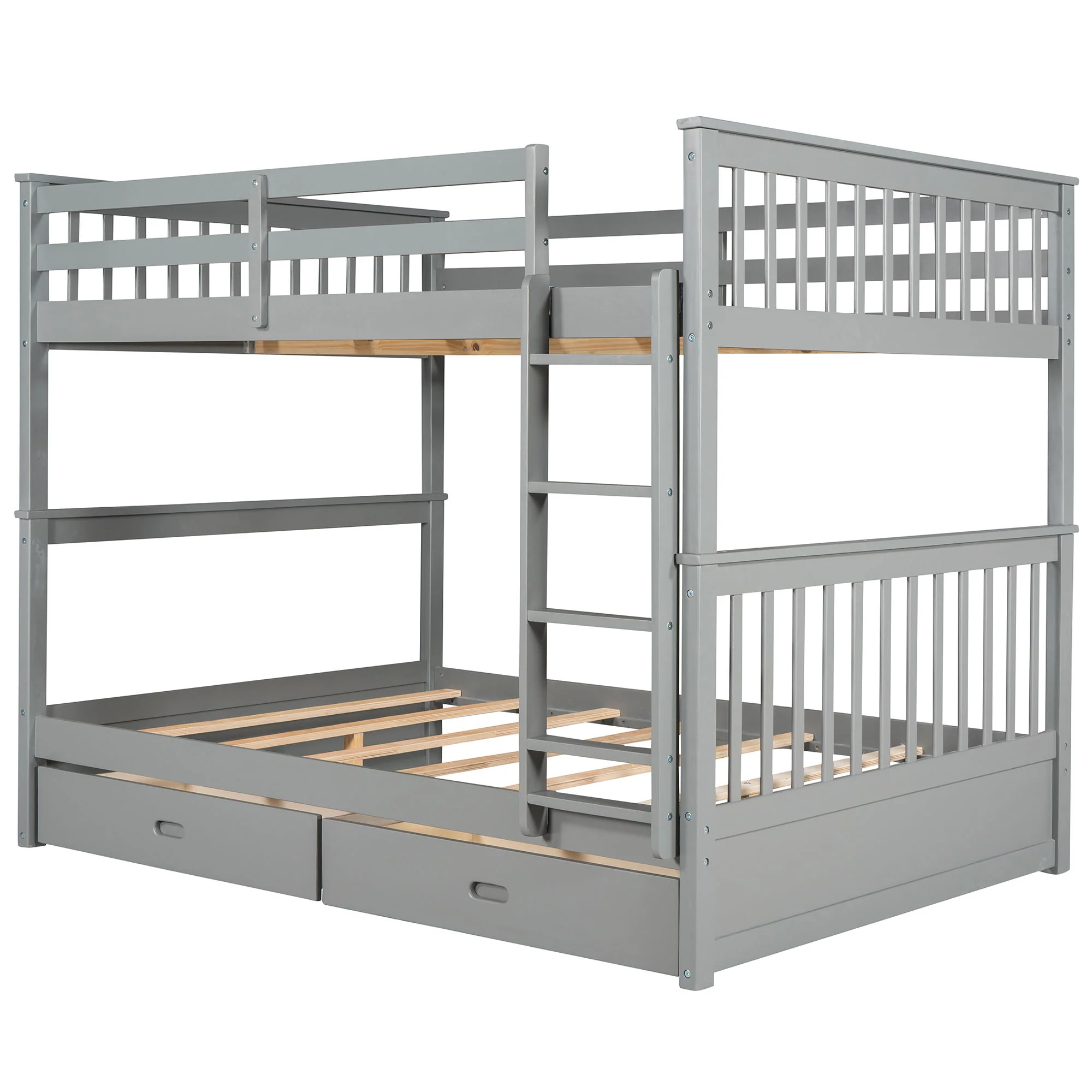 Bunk Bed With Ladders And 2 Storage Drawers - Image 32