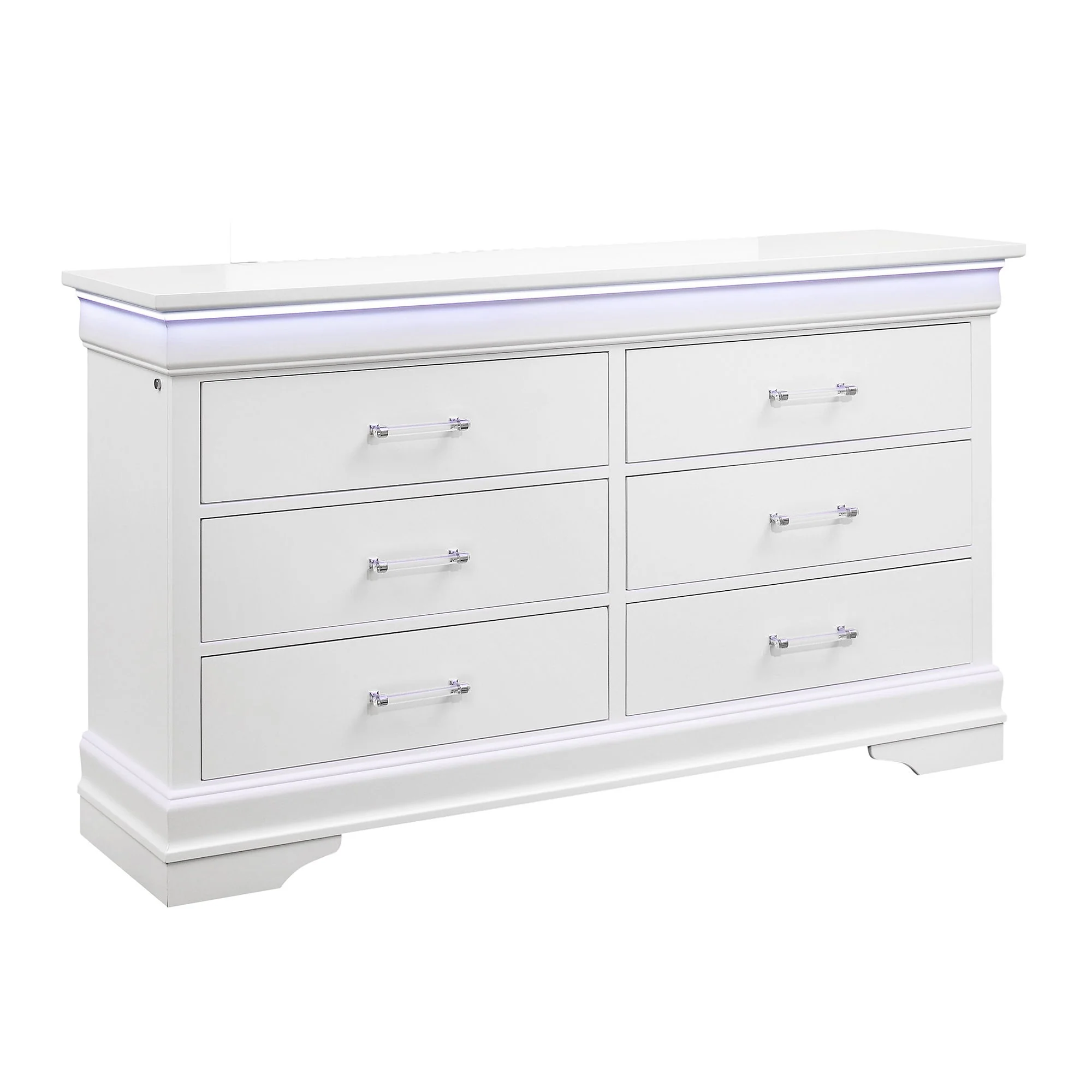 Charlston - 5 Piece Bedroom Set With LED Headboard - Image 18