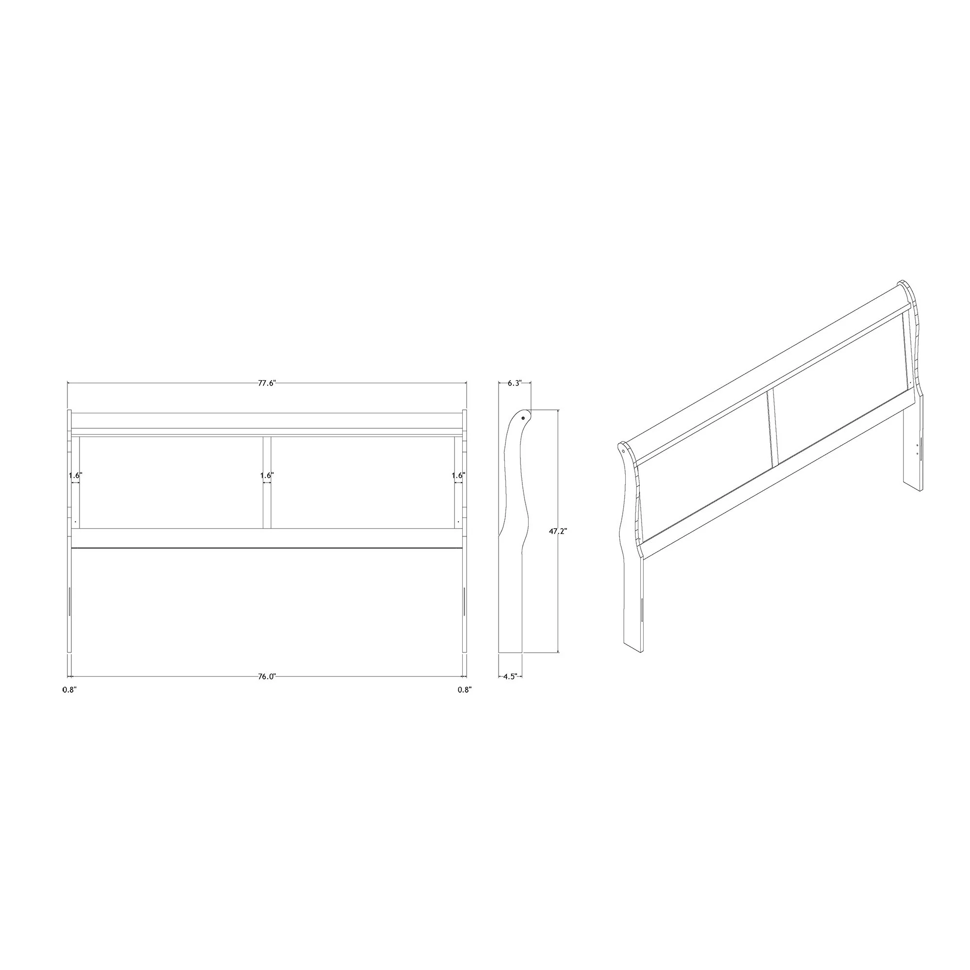Charlston - Bed With LED - Image 7