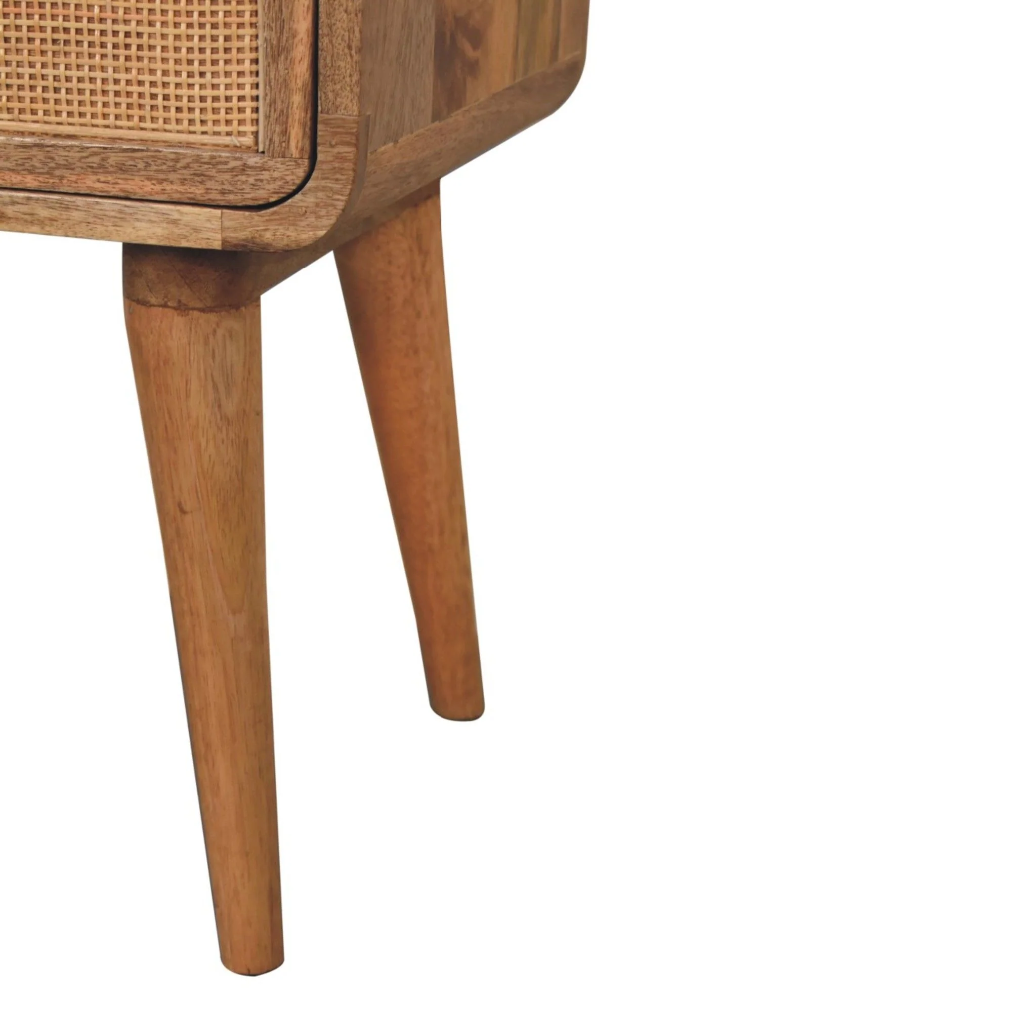 Close Knit 2 Drawer Nightstand - Oak - Image 4