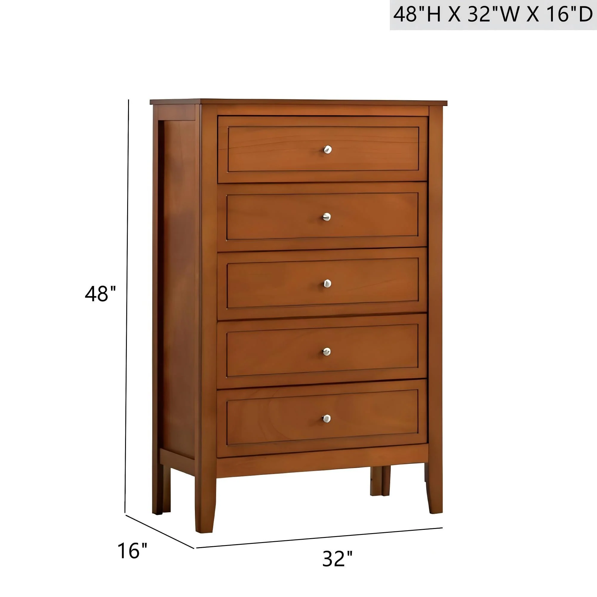 Daniel - Chest, 5 Drawer Storage Unit - Image 13