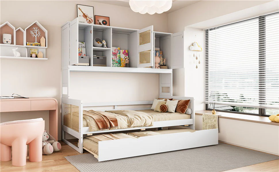 Daybed And All In One Cabinet And Shelf - Image 6