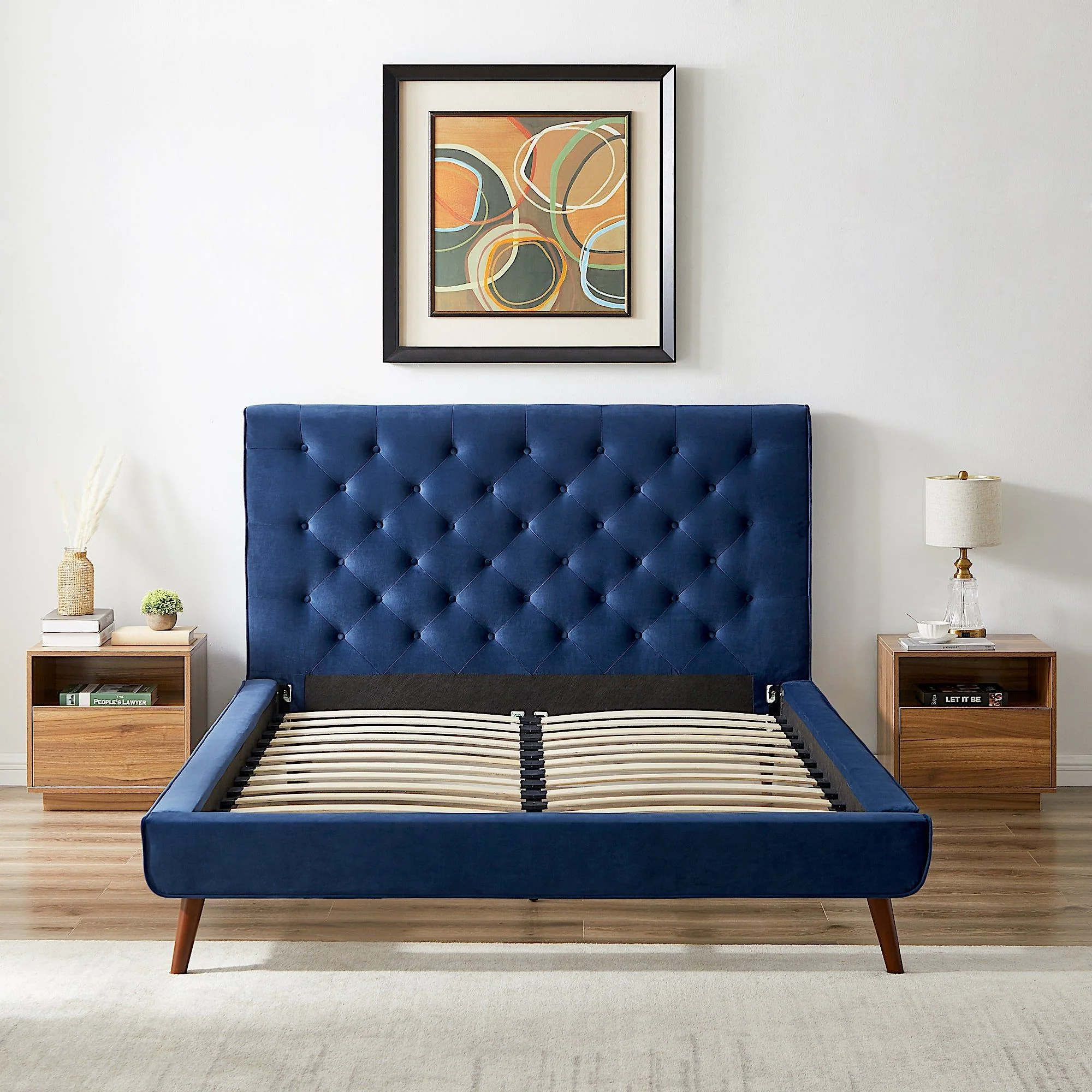 Dillon - Mid-Century Platform Bed - Image 4