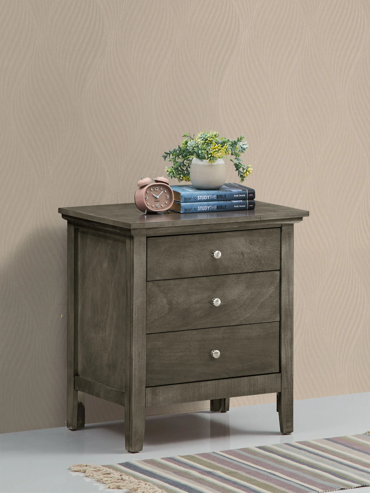3 Drawer Nightstand & Dove Tailed Drawers - Image 4