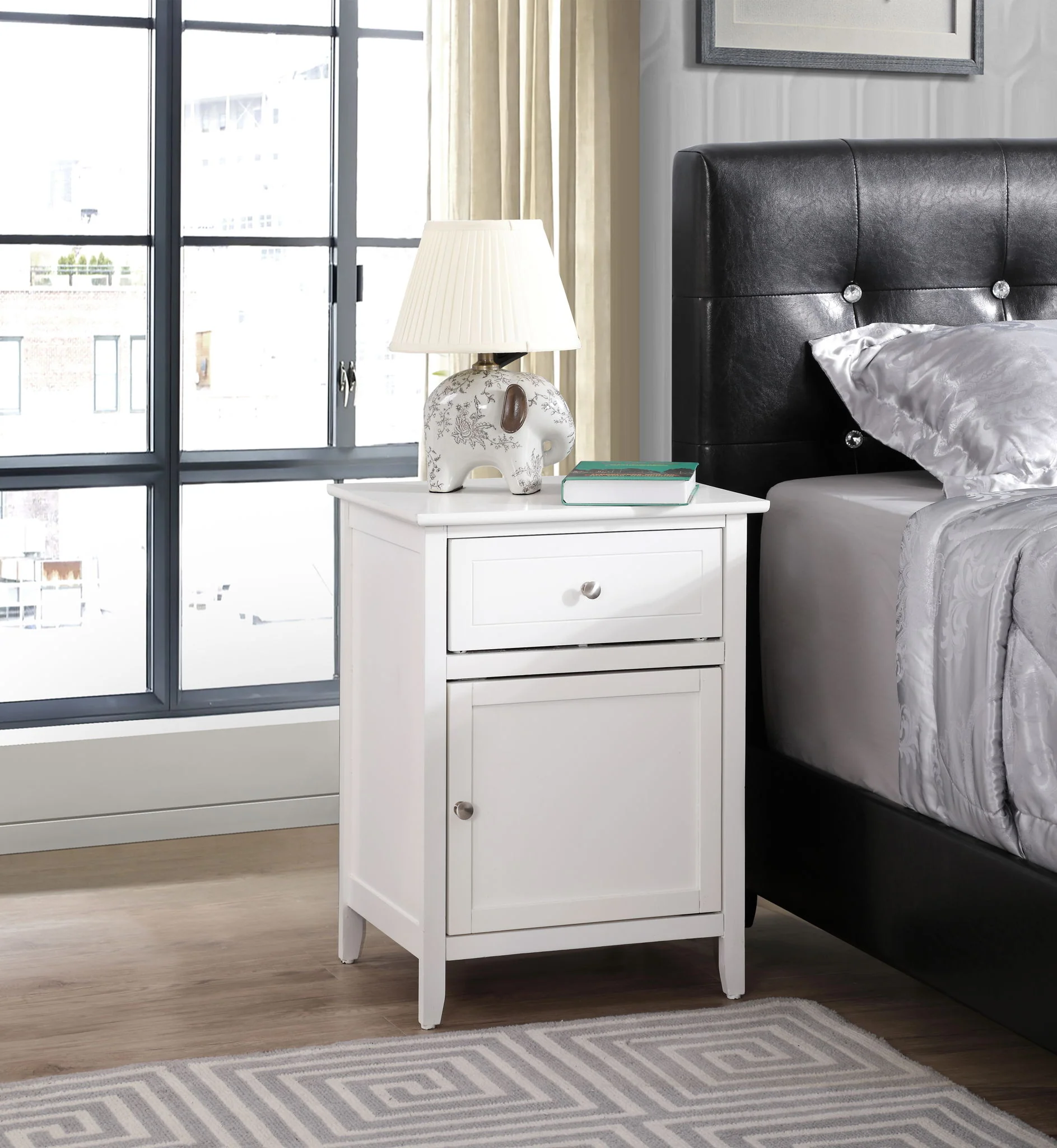 1 Drawer / 1 Door Nightstand - Image 4