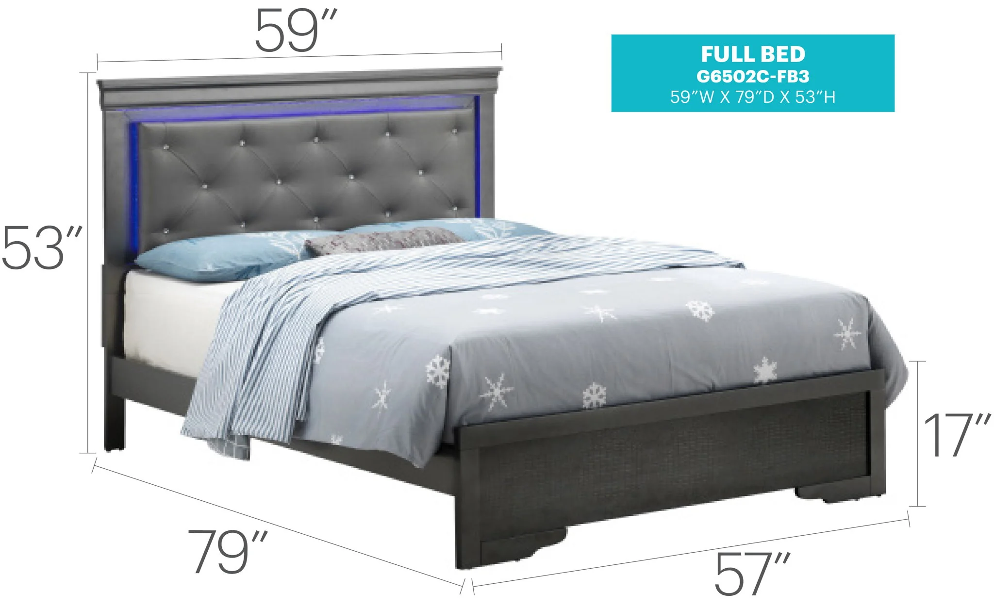 LED Elegant Bed - Image 7