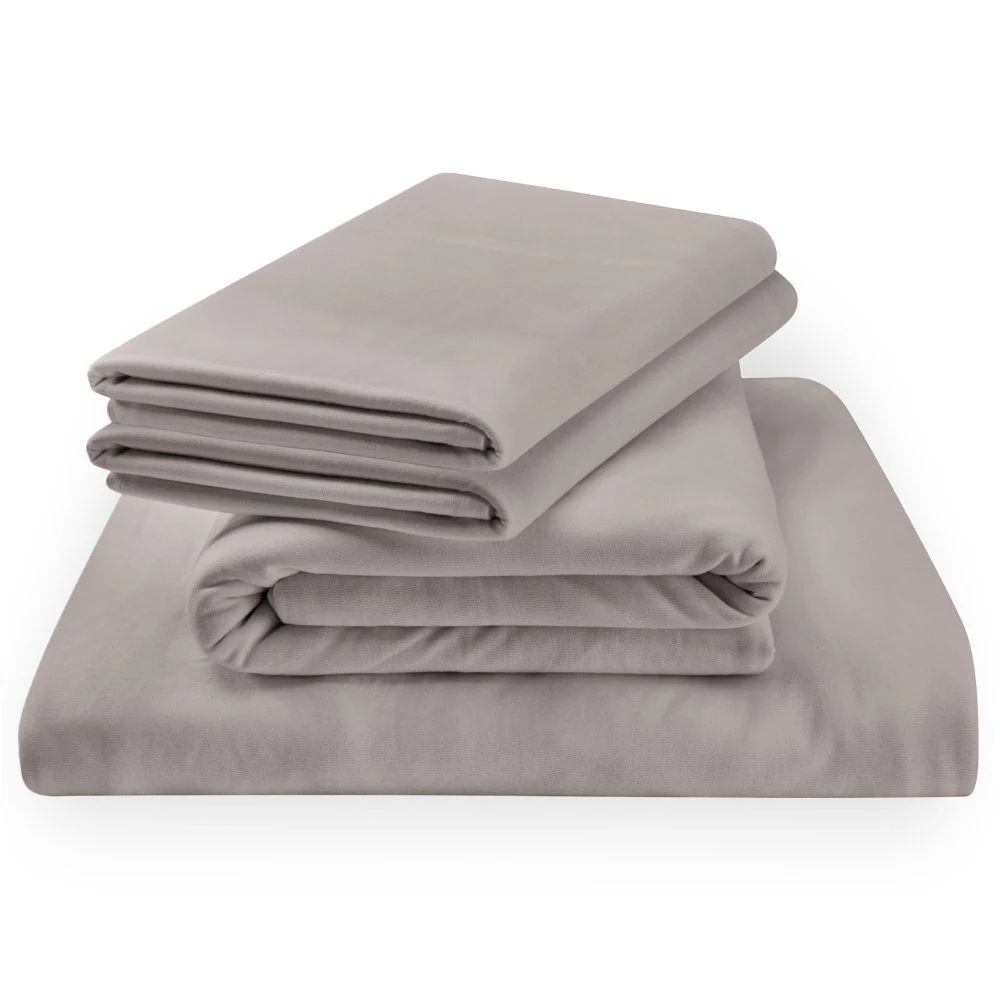 Linens - Tempur Rayon from Bamboo Sheet Set - Cool Gray - Image 4