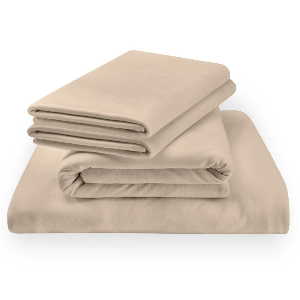 Linens - Tempur Rayon from Bamboo Sheet Set - Sandstone - Image 3
