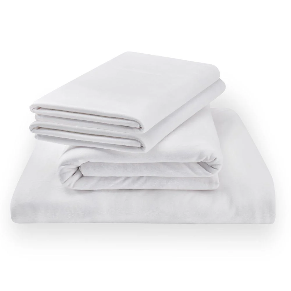 Linens - Tempur Rayon from Bamboo Sheet Set - White - Image 4