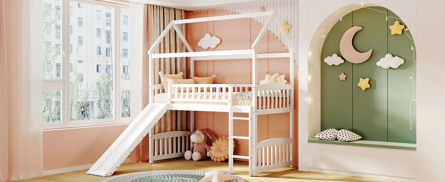 Loft Bed With Slide - Image 3