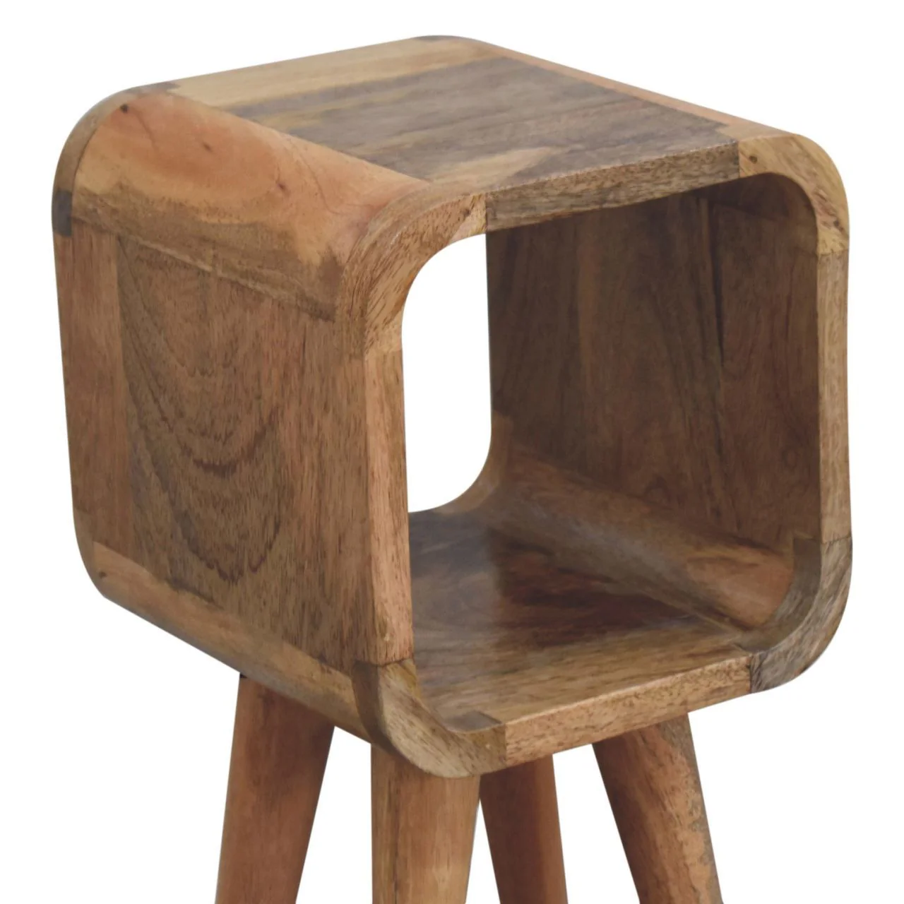 Minimalist Open Curved Nightstand - Image 16