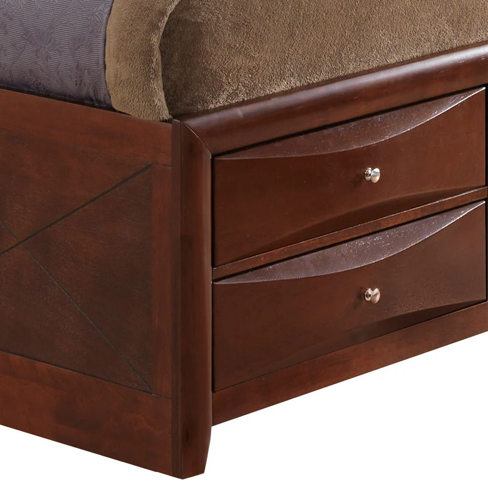 Modern Design Storage Bed With Bookcase Headboard - Image 34