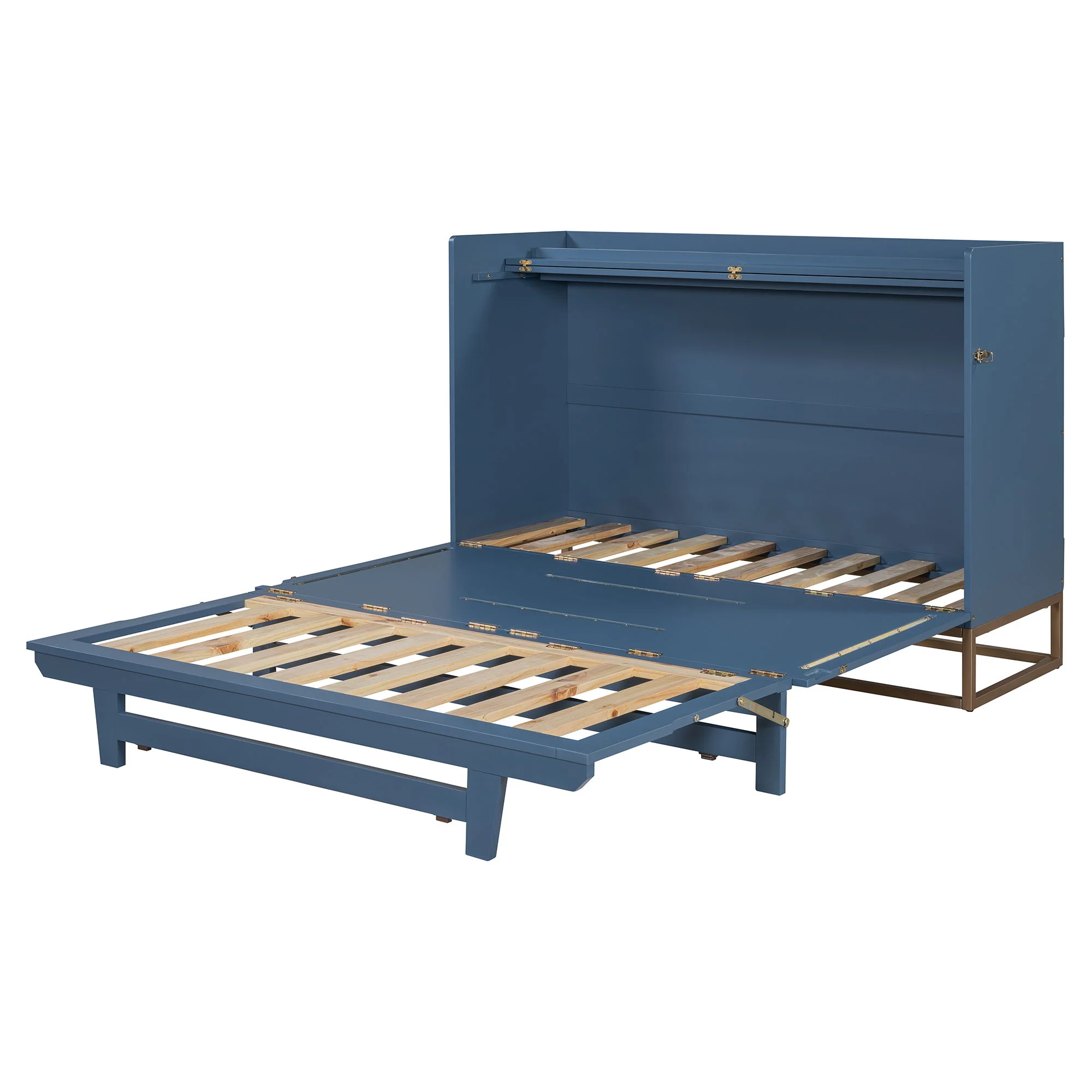 Murphy Bed With Iron Legs, Modern Design - Image 10