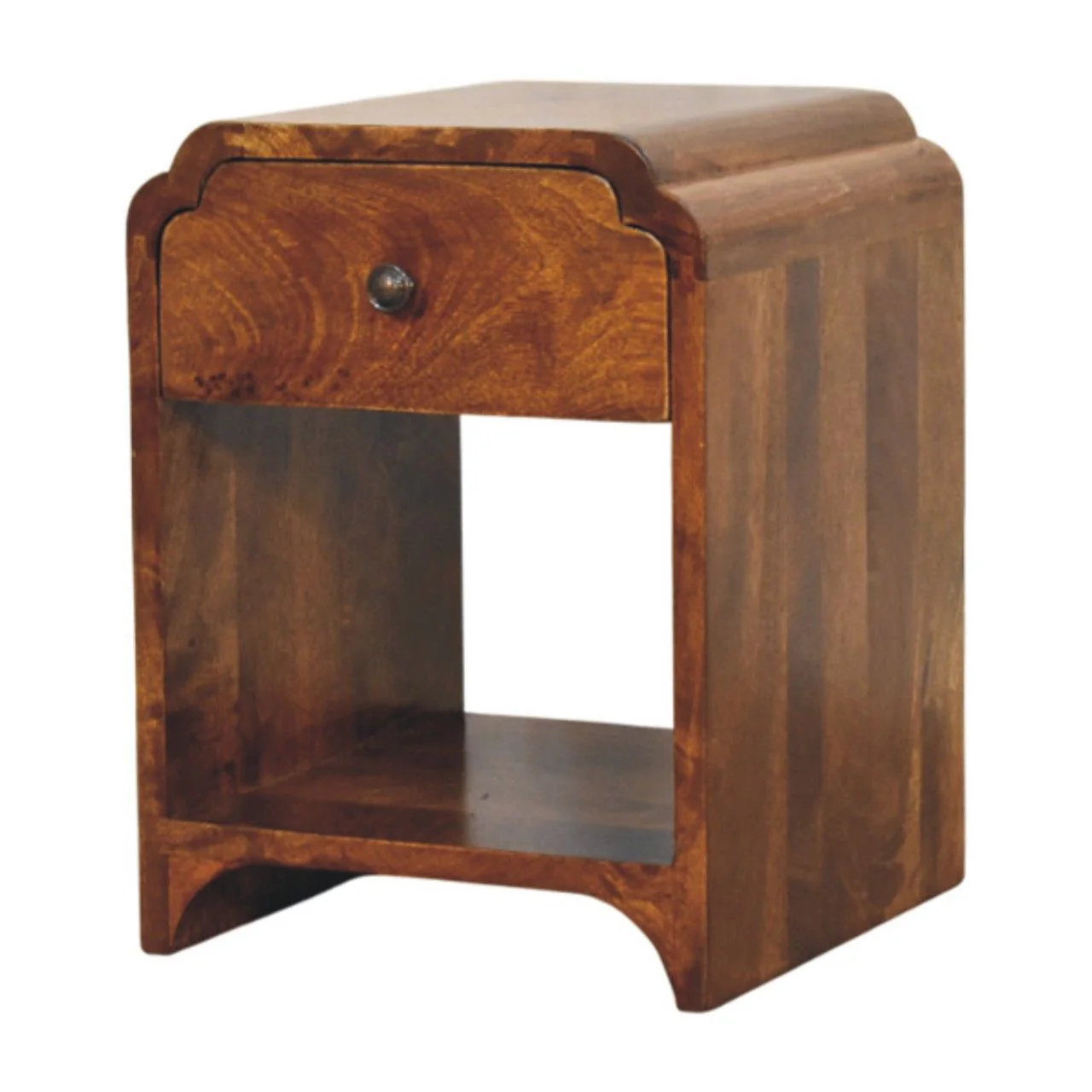Newton - Nightstand With A Drawer And Open Shelf - Image 9