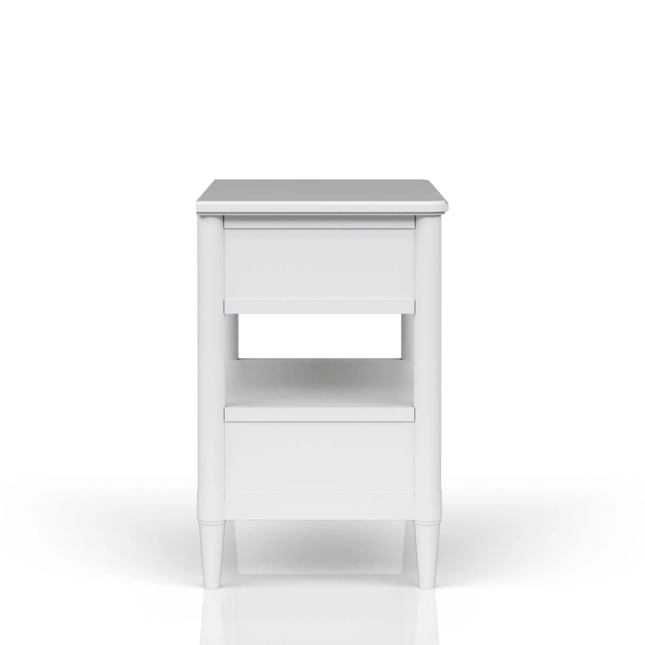 Open Nightstand With 2 Drawers - Image 6