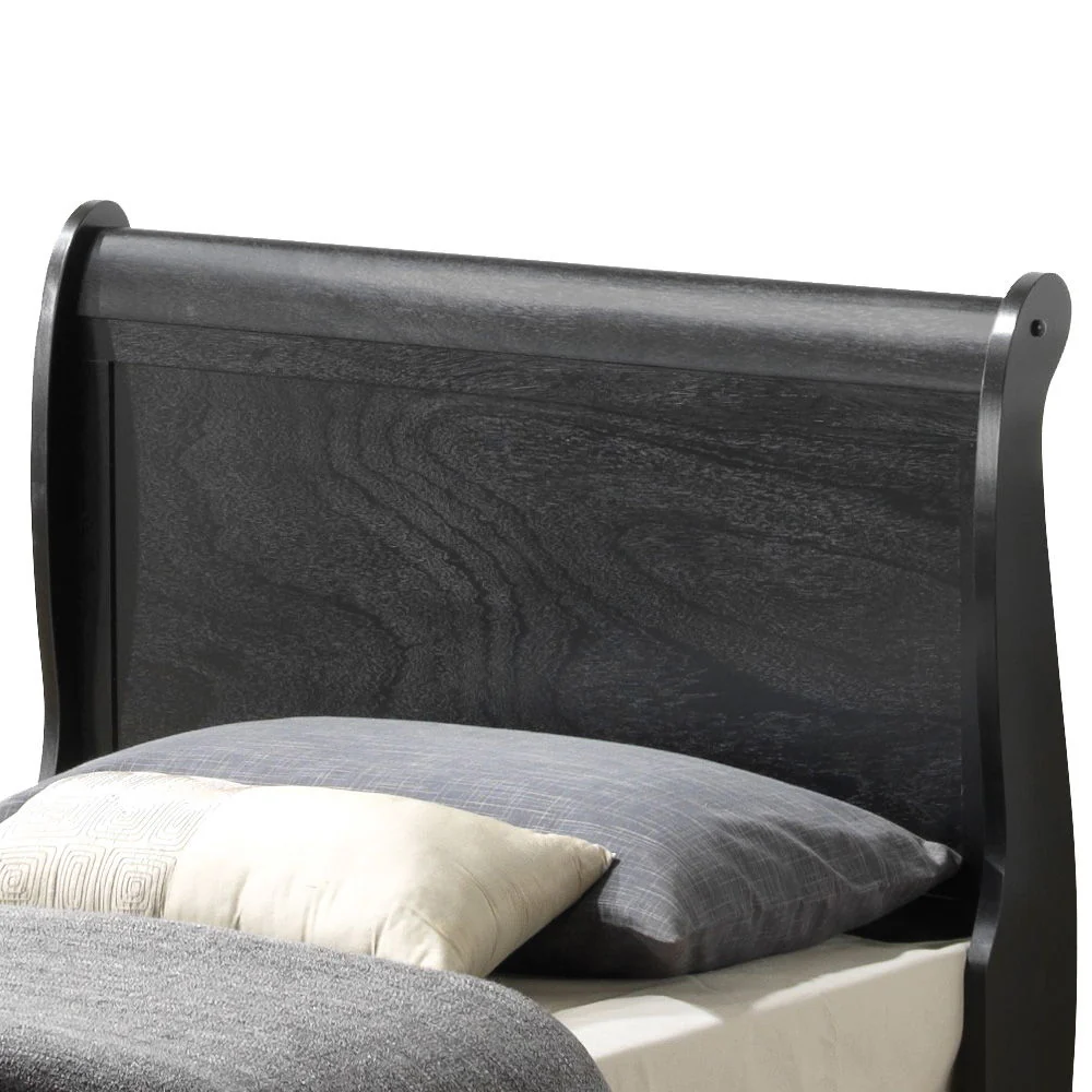 Panel Sleigh Bed - Image 45