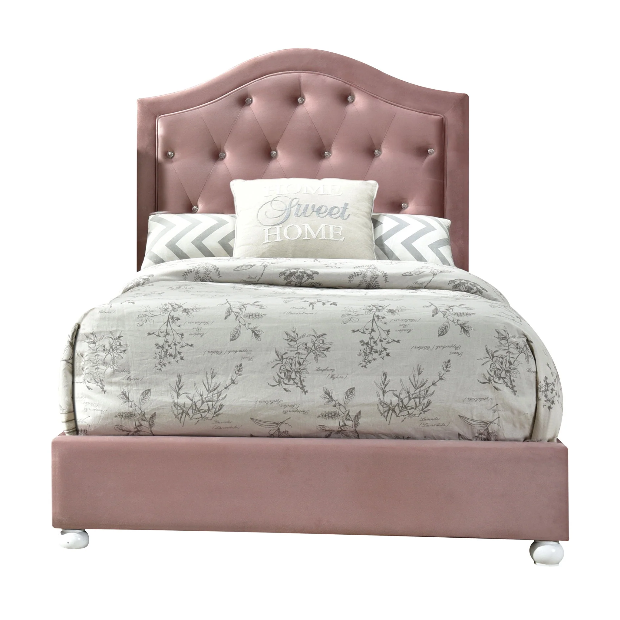 Reggie - Twin Bed - Pink - Image 3