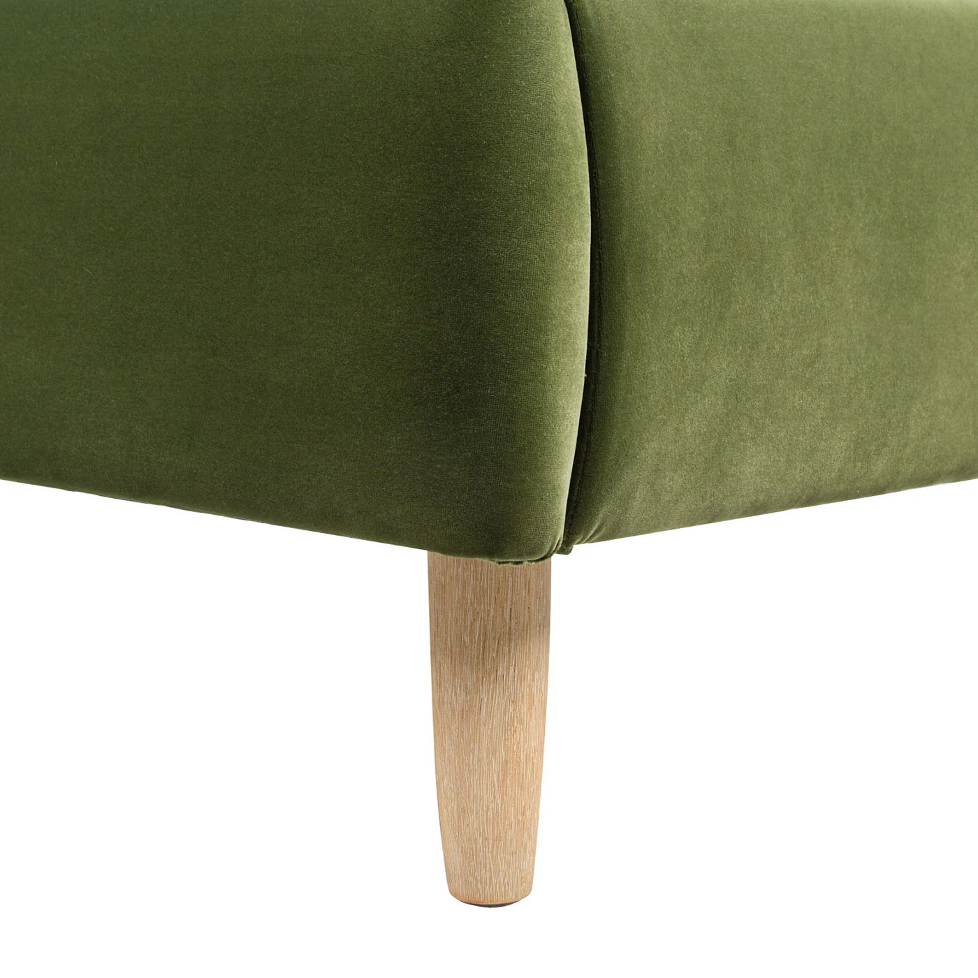 Roman - Curved Headboard Upholstered Platform Bed - Image 14