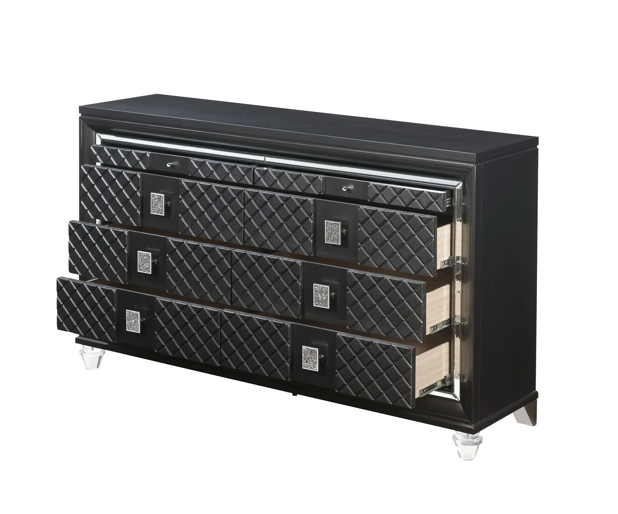 Sawyer - Metallic Dresser - Gray - Image 4