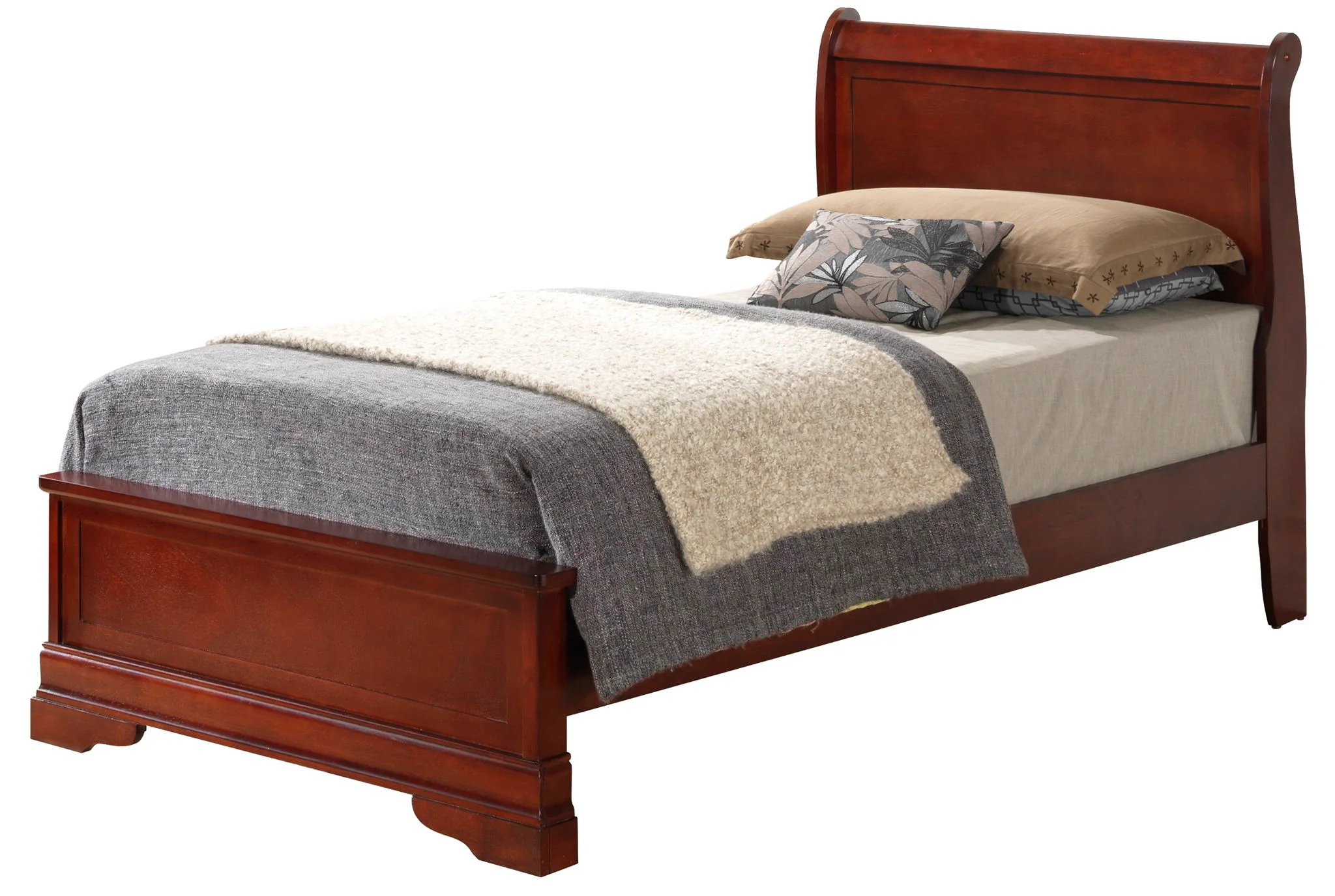 Sleigh Bed With Low Footboard - Image 5