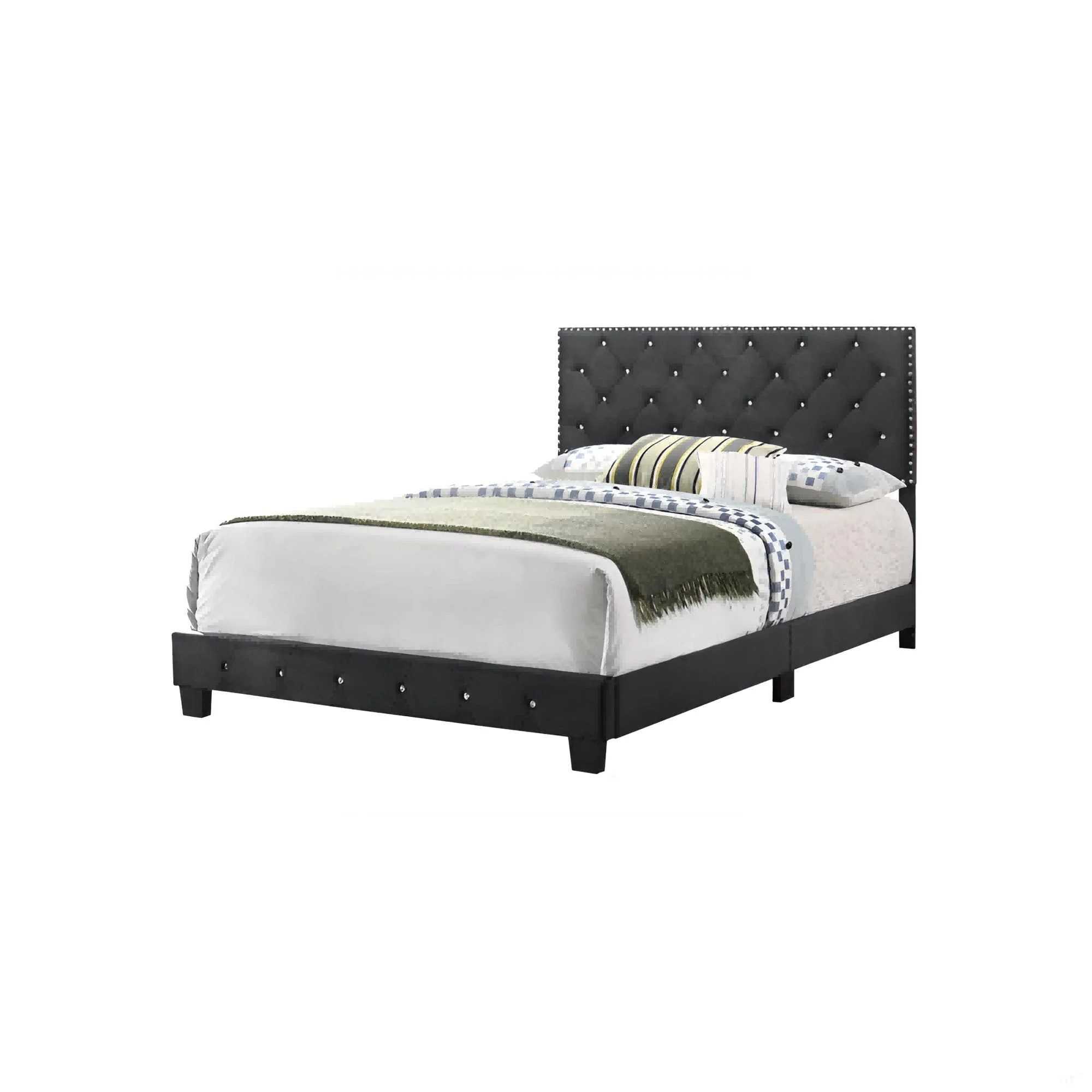 Luxurious Upholstered Bed - Image 13