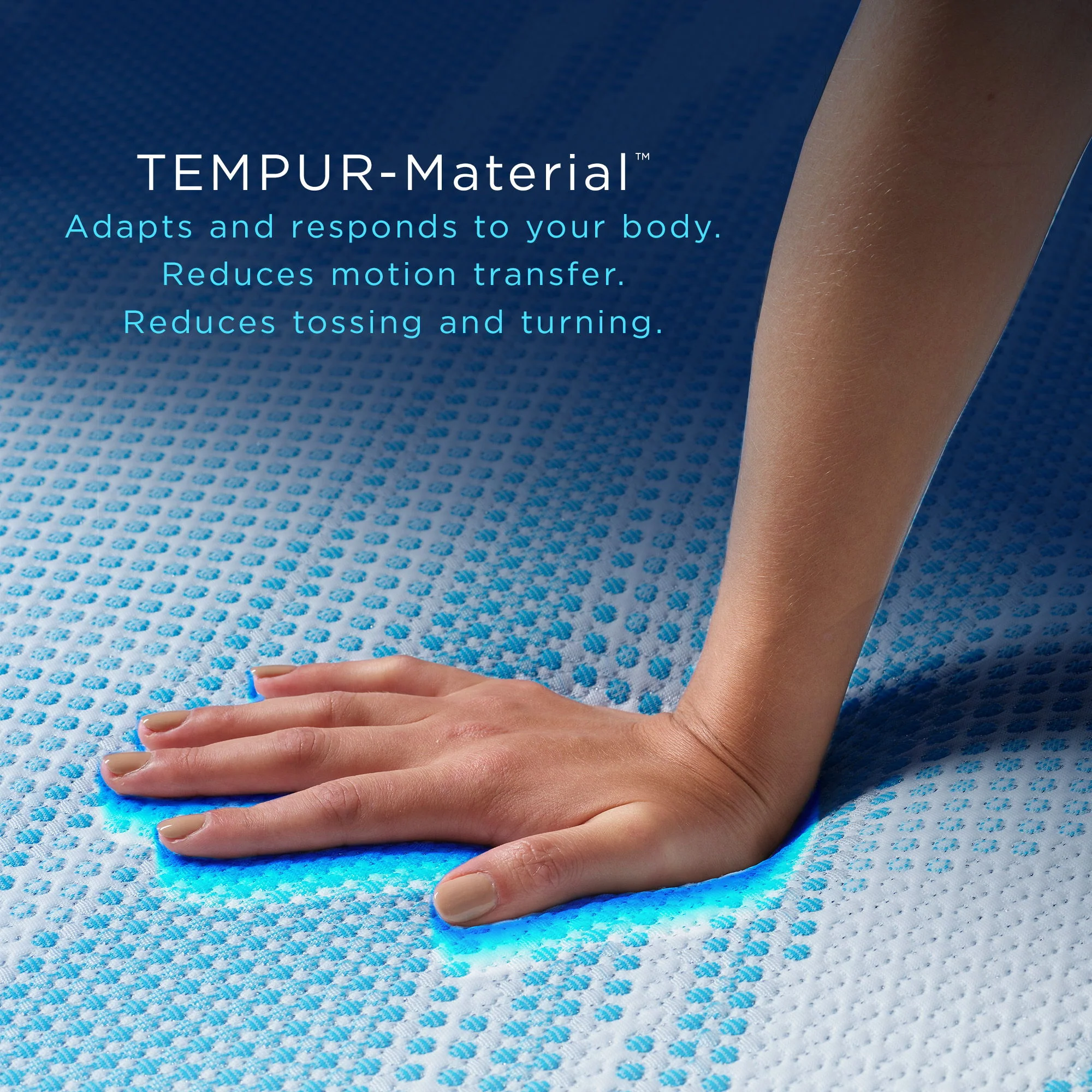 Tempur-Breeze - Tempur-Luxebreeze Medium Hybrid Mattress - Image 4