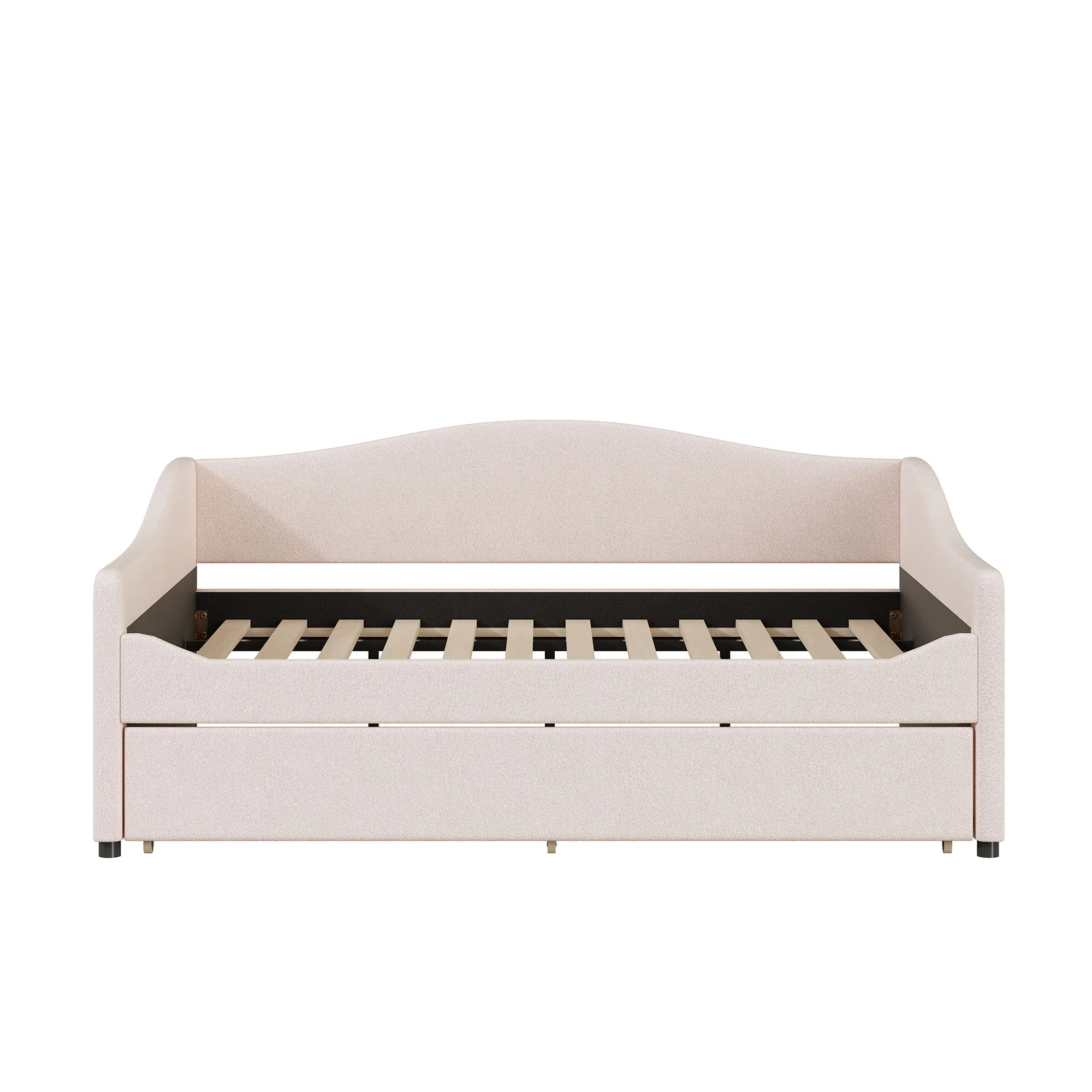 Upholstered Daybed With Light And Trundle - Image 5