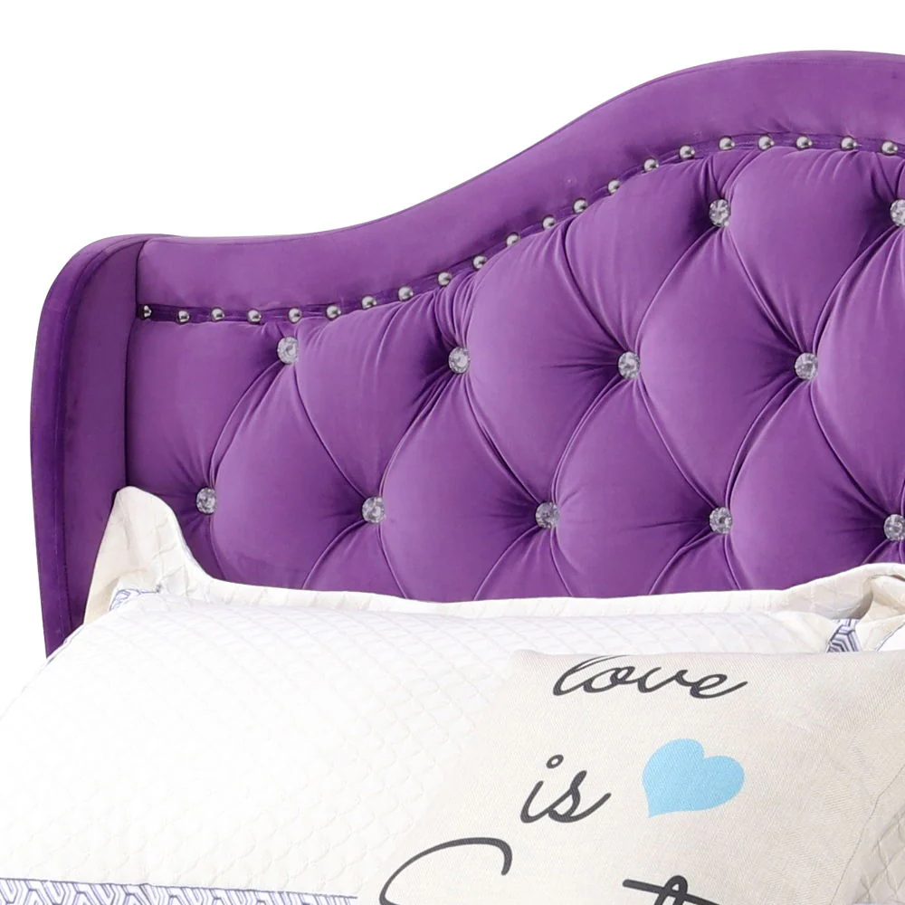 Upholstered Bed Transitional - Image 9